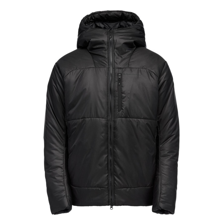 New Black Diamond Parka D'Assurage Pour Hommes - Saison Pass E Noir