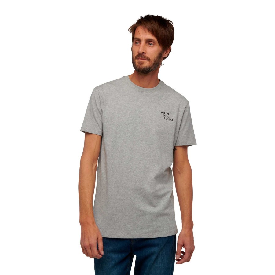 Online Black Diamond T-Shirt Ski Alpinisme Homme Nickel Chin