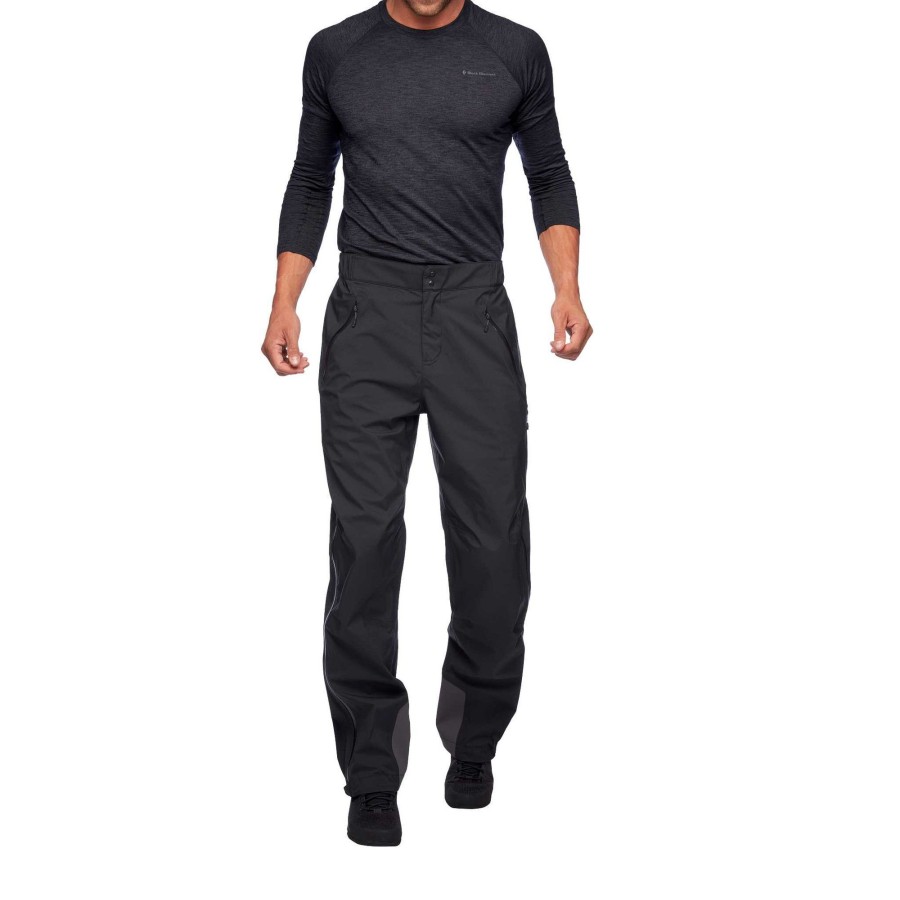 Clearance Black Diamond Pantalon Extensible Highline Pour Hommes Noir