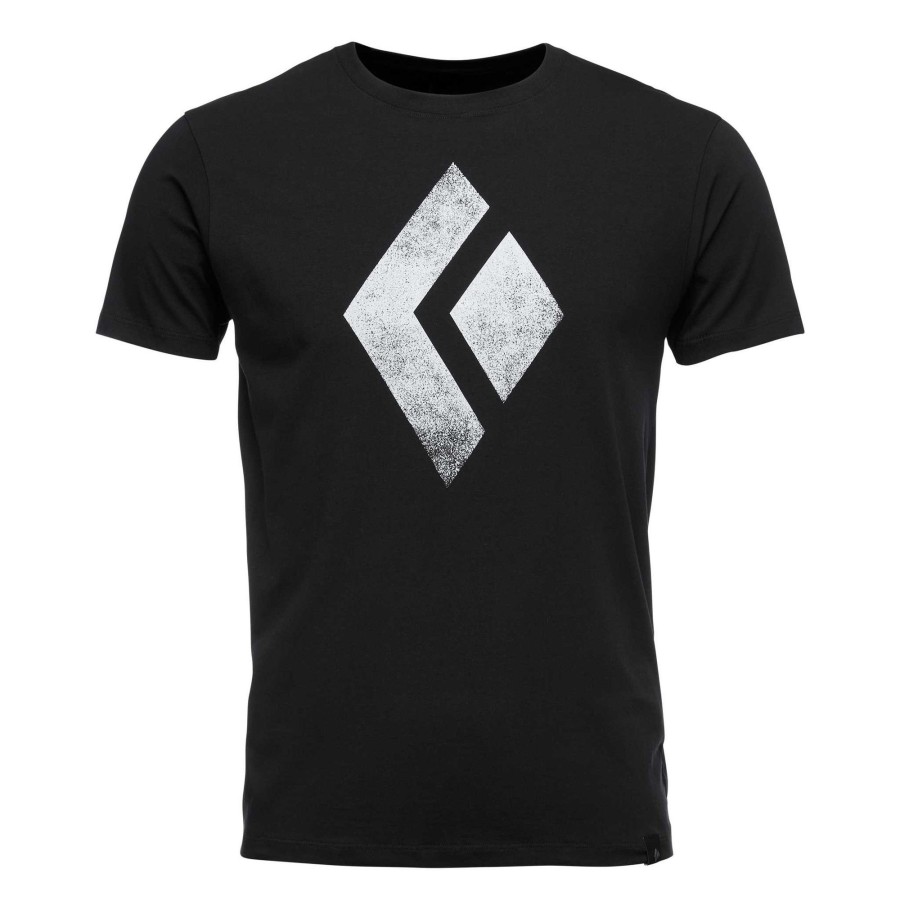 Online Black Diamond T-Shirt Crayeux Pour Hommes Noir