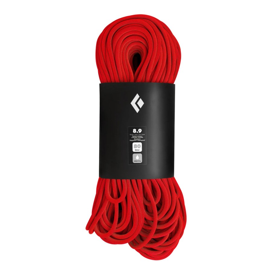 Online Black Diamond 8.9 Corde D'Escalade S Che Rouge