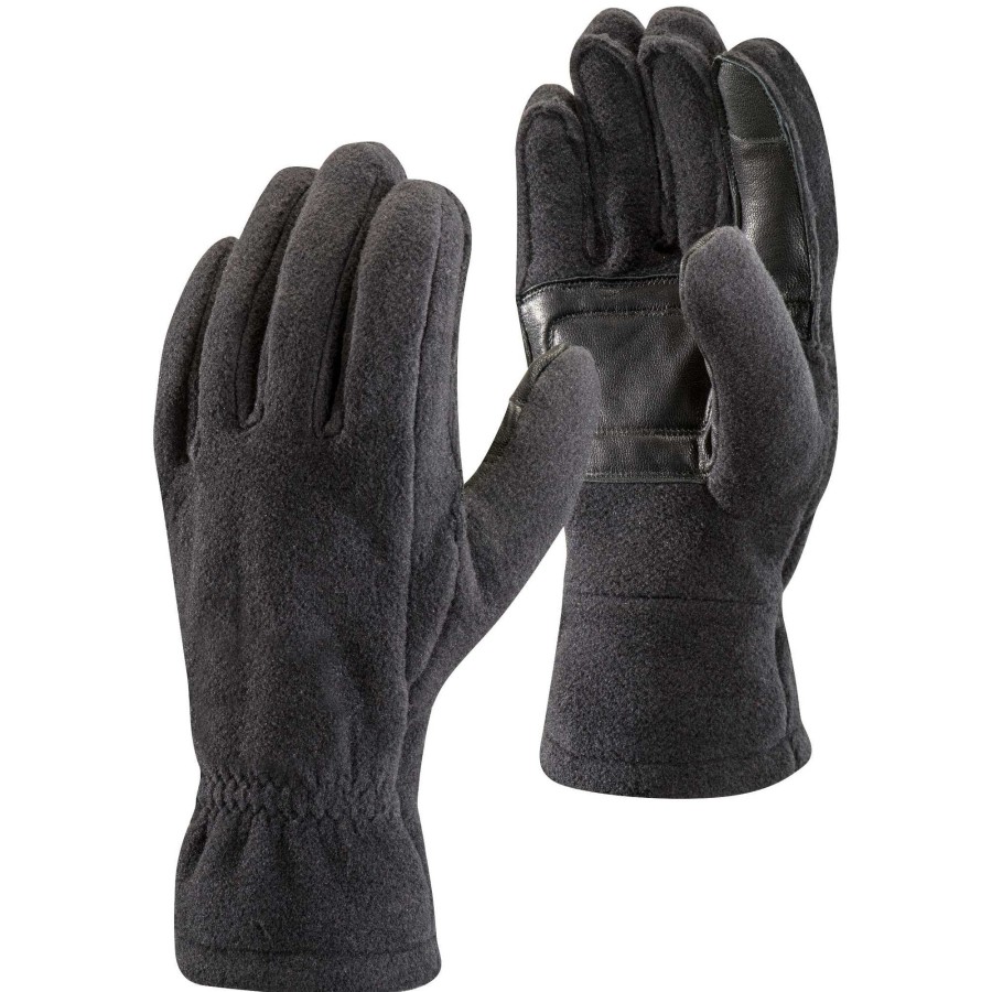 Online Black Diamond Gants En Polaire D' Paisseur Moyenne Noir