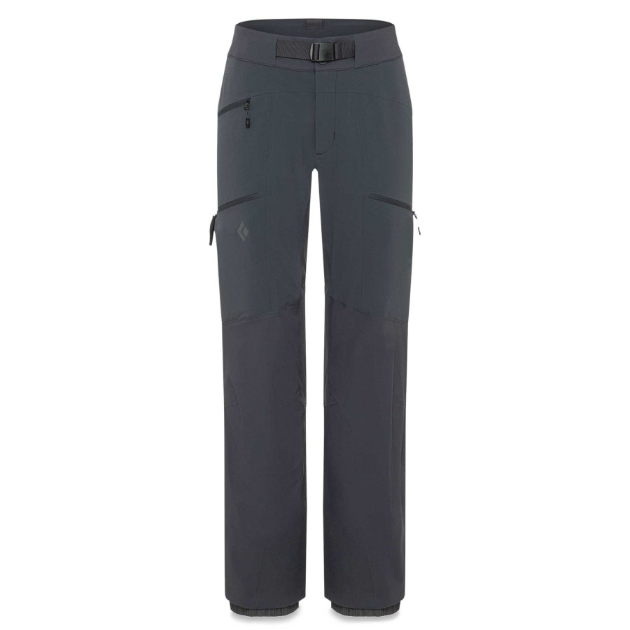 Online Black Diamond Pantalon Hybride Dawn Patrol Pour Femmes Carbone