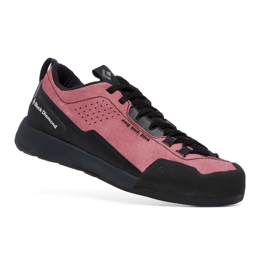 New Black Diamond Chaussures D'Approche En Cuir Technician Pour Femme Bois De Rose