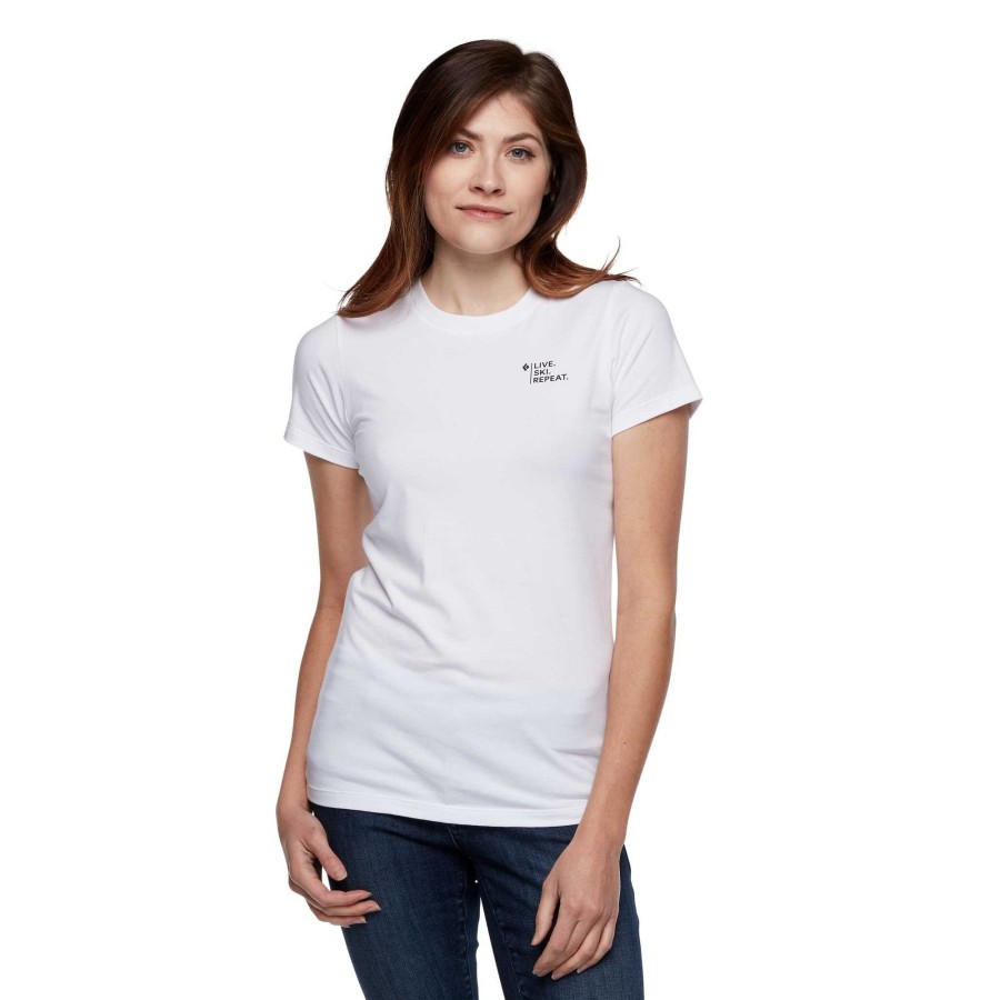 New Black Diamond T-Shirt Ski Alpinisme Femme Blanc