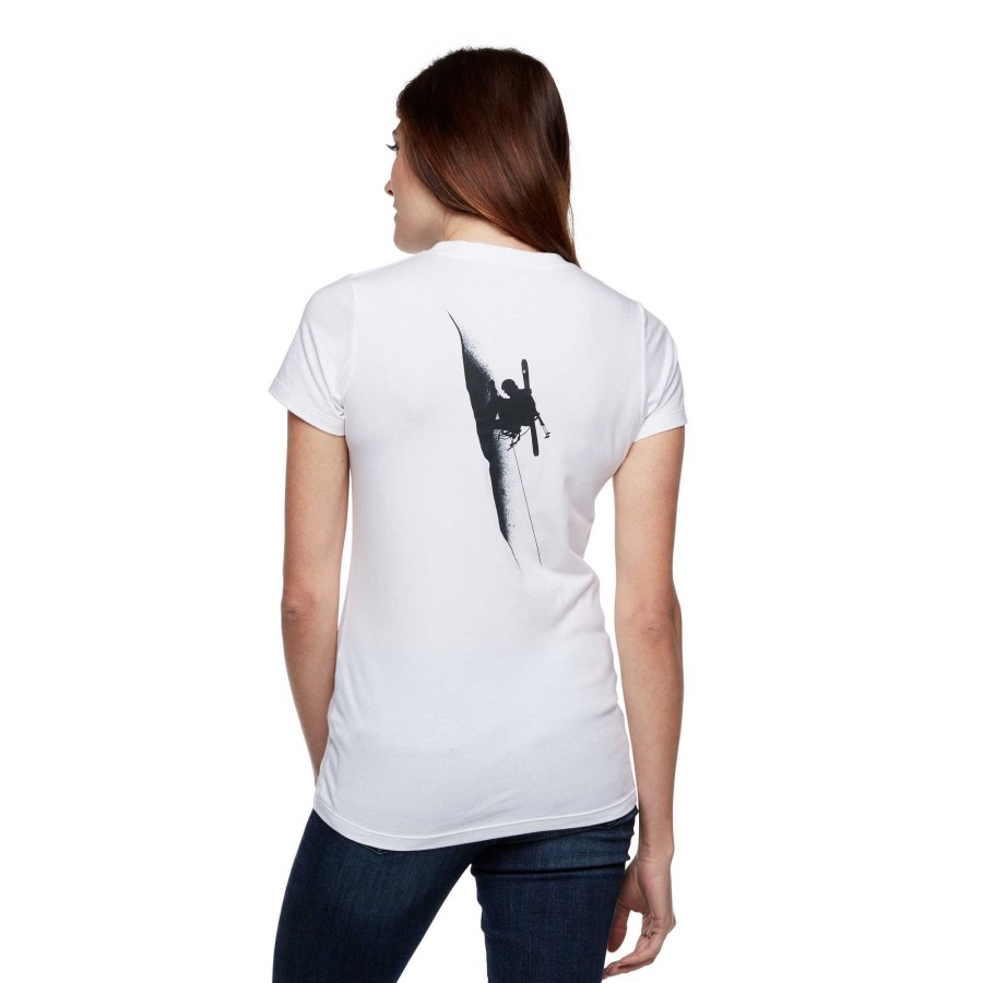 New Black Diamond T-Shirt Ski Alpinisme Femme Blanc