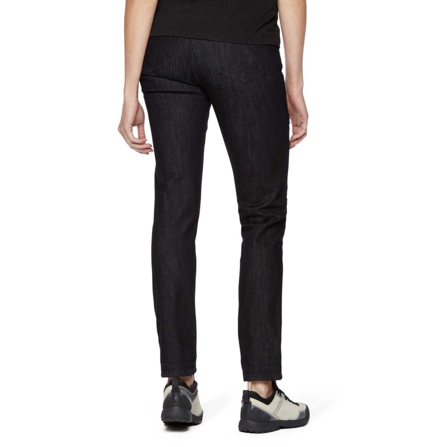 Best Black Diamond Pantalon En Denim En Laine Mission Pour Femme Rin Age Indigo Fonc