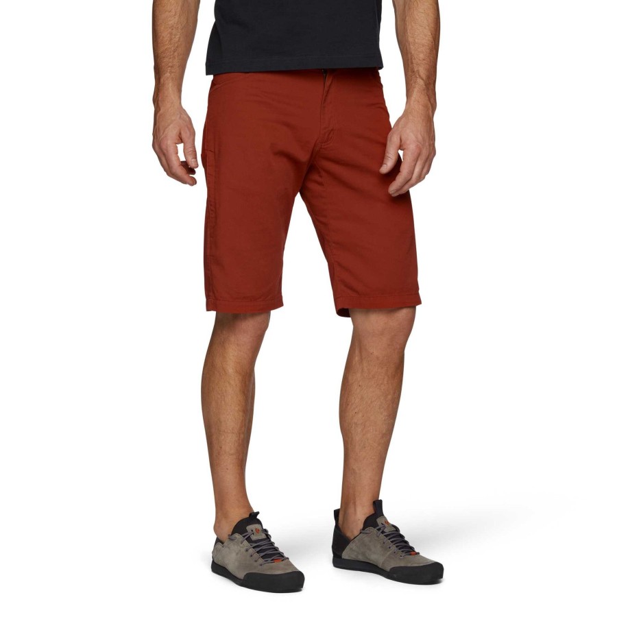 Clearance Black Diamond Short Creed Pour Hommes Roche Rouge