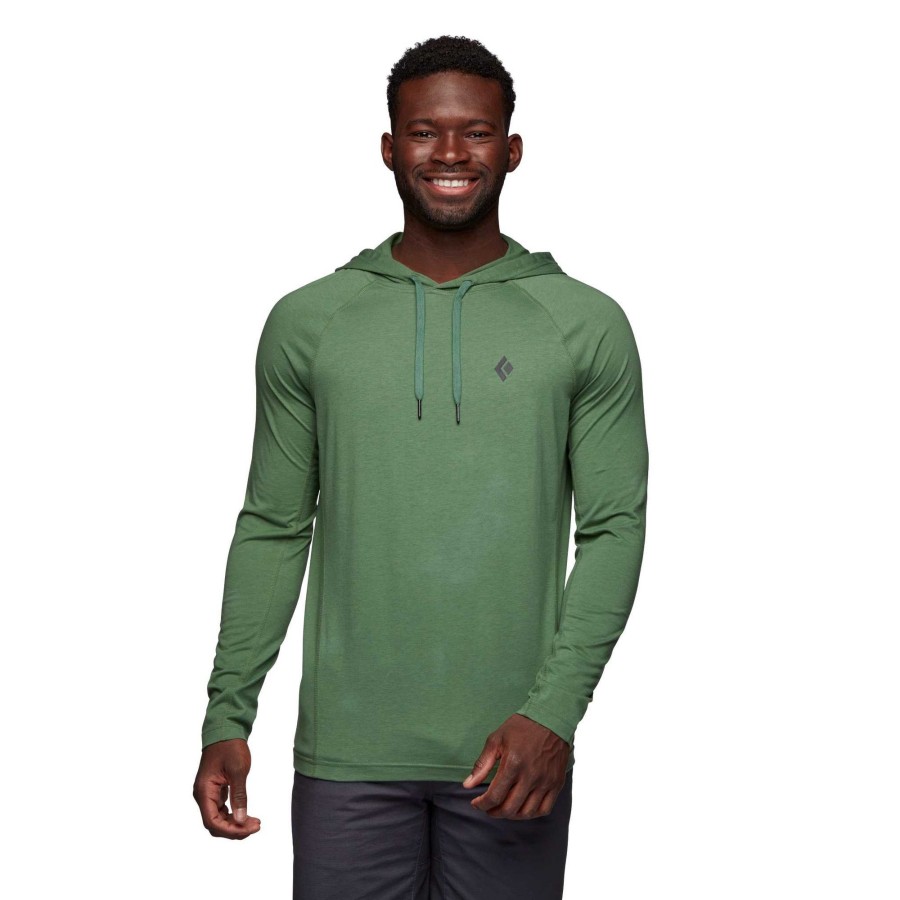 Clearance Black Diamond Sweat Capuche Crag Pour Hommes Tonnelle Verte