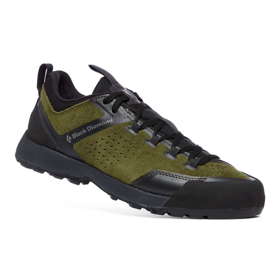 Clearance Black Diamond Chaussures D'Approche En Cuir Mission Xp Pour Hommes Olive