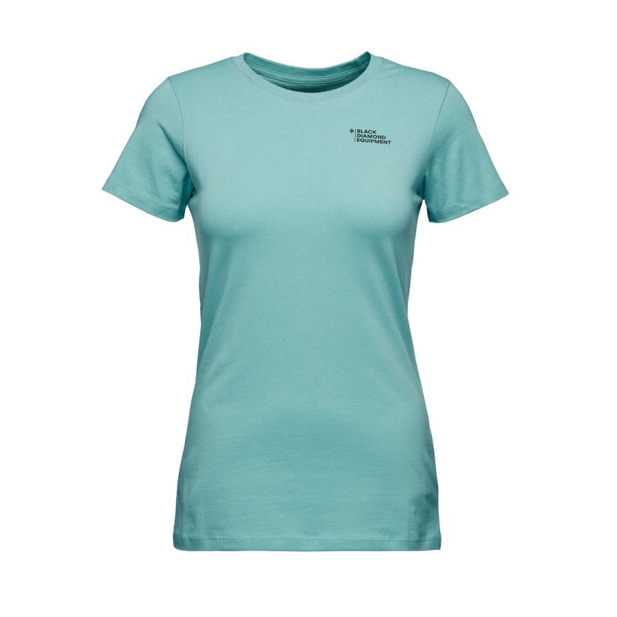 Best Black Diamond T-Shirt Du D Sert La Montagne Pour Femmes Bleu C Tier