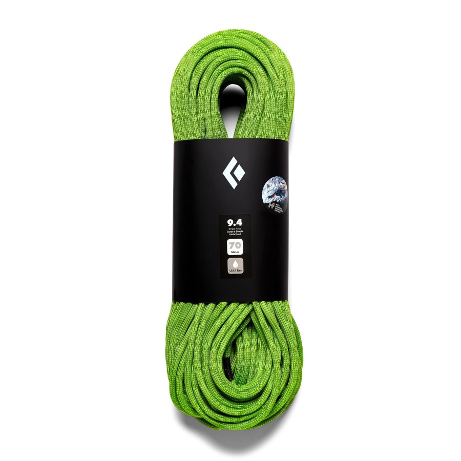 Online Black Diamond 9.4 Corde D'Escalade Sec - Dition Honnold