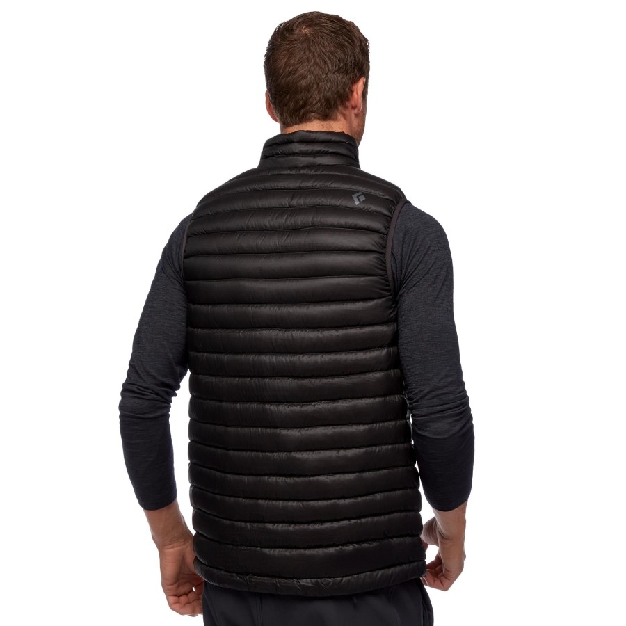 New Black Diamond Gilet En Duvet D'Approche Pour Hommes Noir