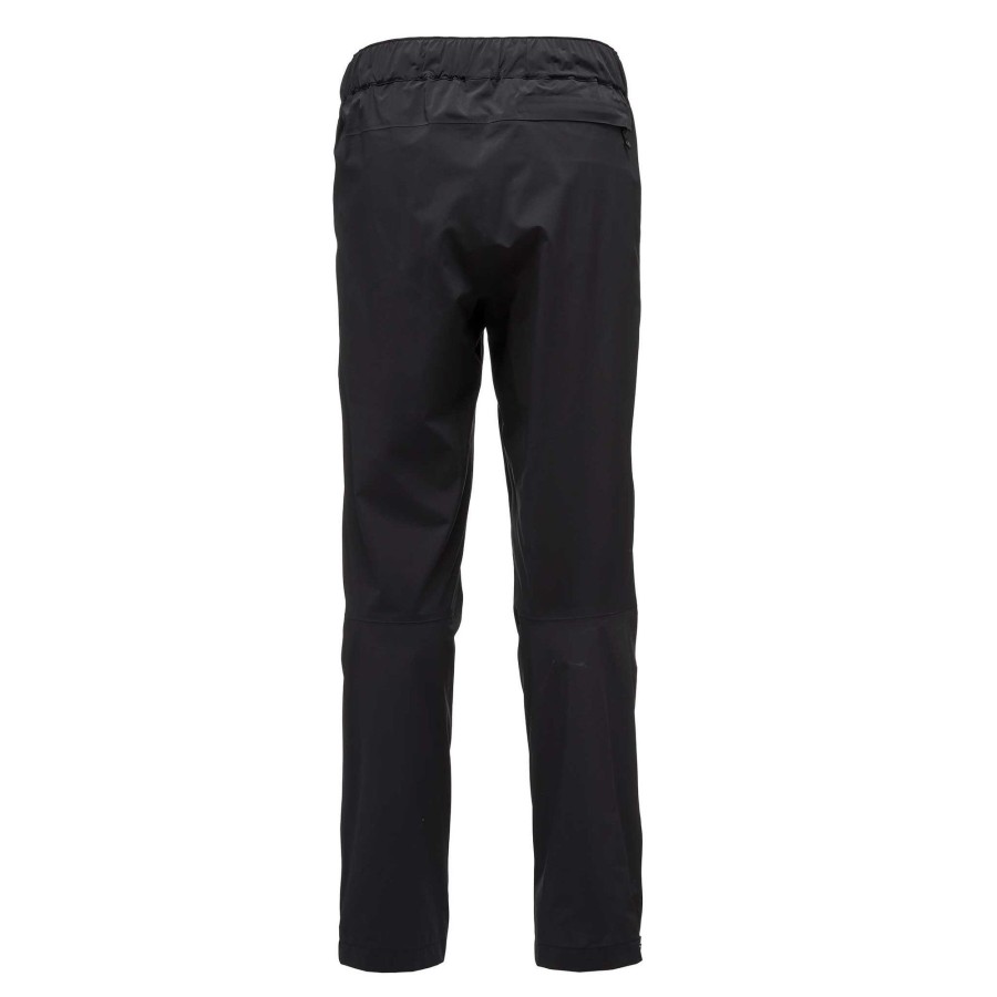 Online Black Diamond Pantalon De Pluie Extensible Stormline Pour Hommes Noir