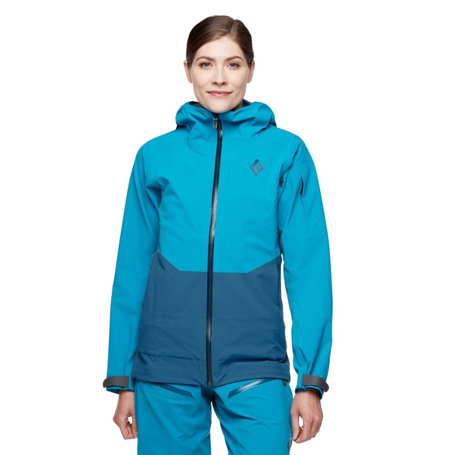 Online Black Diamond Coquille De Ski Extensible Recon Pour Femmes Bleu/Azurite