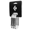 Clearance Black Diamond Mousqueton Ovale Keylock, Paquet De 3