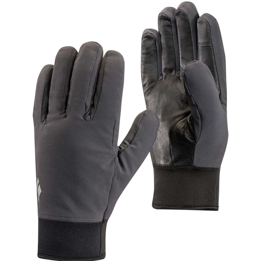 Best Black Diamond Gants Softshell D' Paisseur Moyenne Fum E