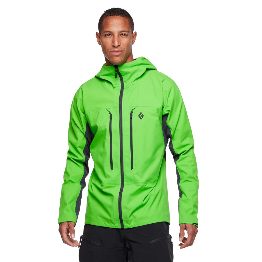 Online Black Diamond Coquille Hybride Dawn Patrol Pour Hommes Vert Vif