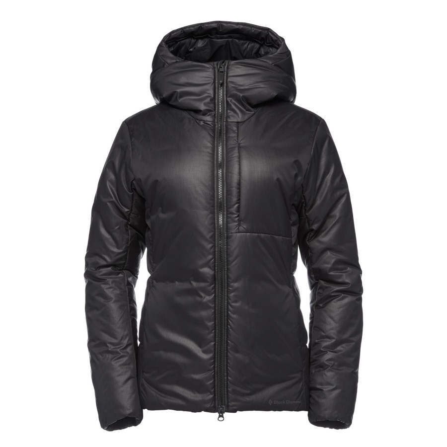 Best Black Diamond Parka D'Assurage - Femme Noir