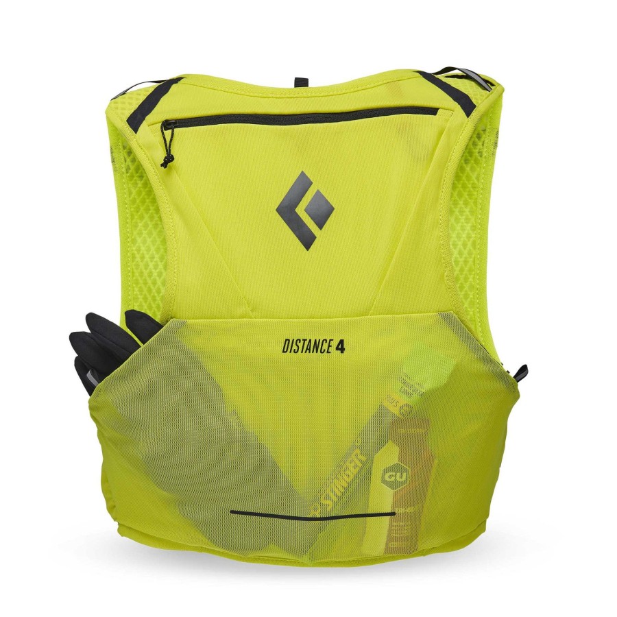 Clearance Black Diamond Gilet D'Hydratation Distance 4 Jaune Optique