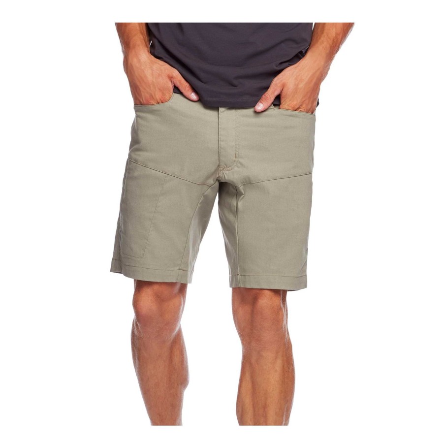 Hot Black Diamond Short Ancre Pour Hommes Fer Plat