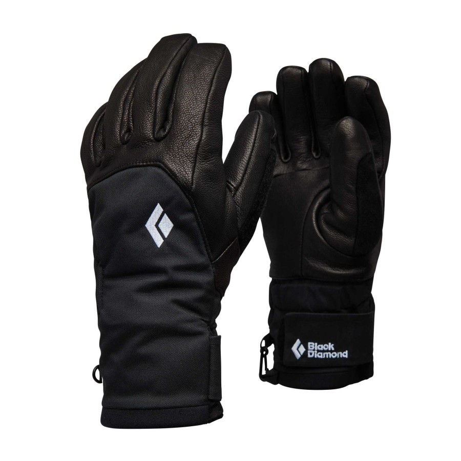 Wholesale Black Diamond Gants L Gende Femme Noir Noir